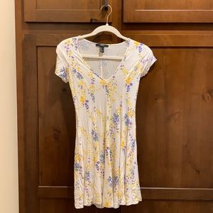 Forever21 White Floral dress